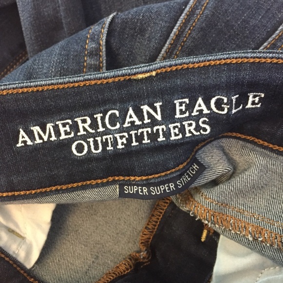 AEO denim cafe Artist flare Low Rise jeans - Picture 4 of 6